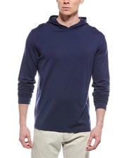 Peter Millar Excursionist Flex Wool-Blend Hoodie Men's Blue S