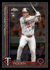 2025 Topps Chrome Update Series - Alan Roden #USC41 (RC)