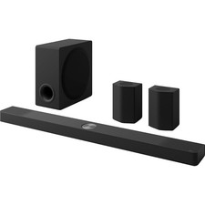LG 9.1.5 Channel Dolby Atmos Soundbar with Rear Speakers and Subwoofer - Open Bo