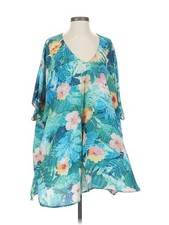 Show Me Your Mumu Women Green Casual Dress XS