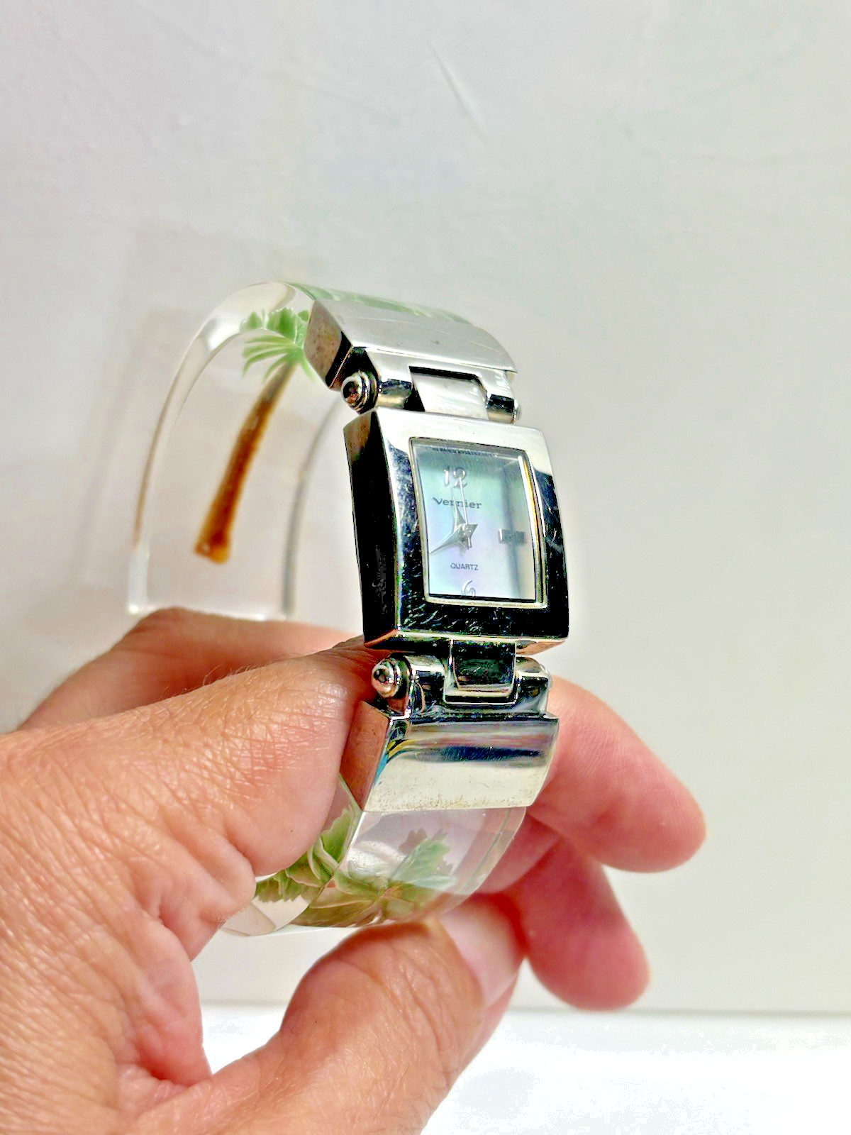 Vernier Women’s Rectangular Quartz Watch Botanica… - image 11