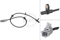 ABS Sensor Raddrehzahl A.B.S. 32103 FüR Nissan Qashqai 2 J11 DIG Dci