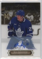 2022-23 Ultimate Collection Introductions Gold 1/50 Nicholas Abruzzese Auto 0cv