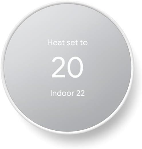 Google Nest Thermostat Smart Thermostat for Home Programmable WiFi Snow