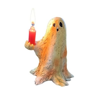 White Specter Figurine Statue Halloween Hanging Decoration for Indoor Outdoors