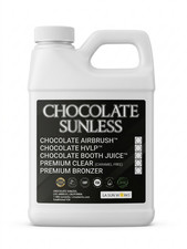 Sunless Airbrush 10 DHA Professional Bronzing Spray Tan Clear no tint 128 oz