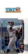 Adam Brett Walker 2015 Bowman Draft Chrome Refractor #48 Minnesota Twins 72