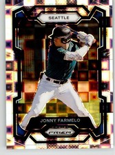 Jonny Farmelo 2024 Panini Prizm Premium Prizms 177 #/199 Seattle Mariners