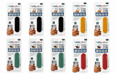 ORIGINAL Momostick 10er Pack Smartphone Fingerhalter Handyhalter Handy Finger