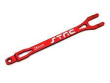 ST Racing Concepts ST3727R Aluminum Pro Racing Battery Strap, Red, for Traxxa...