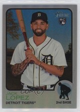 2022 Topps Heritage High Number Chrome Refractor 214/673 Jack Lopez #606 0rv8