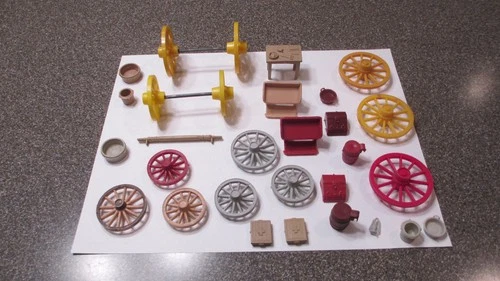 VINTAGE MARX PLAYSET WAGON PARTS