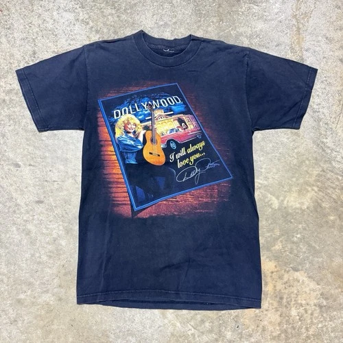 Dolly Parton Dollywood Shirt 90s Country Music T-shi 1990s vintage concert t-shirt, vintage, single stitch, B+ condition