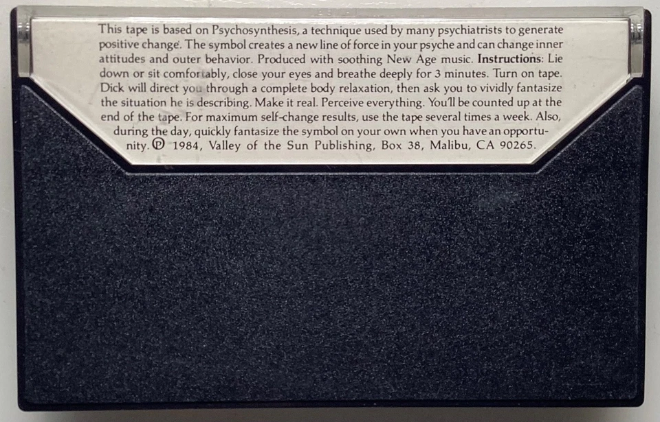 Dick Sutphen / Upper Astral - Emergence Into The Light (Cassette, 1984) New Age - Image 2 of 4