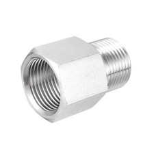 Pipe to Fitting Adapter Gauge Adapter, M20X1.5 NPT Male x M20X1.5 Female Pipe
