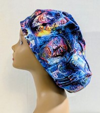 Scrub Cap, Surgical Hat, Euro Style Scrub Cap, Stretchy, Harry, Wizards