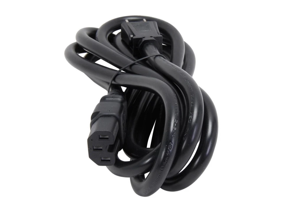 StarTech.com Model PXT515C158 8 ft. Black Heavy Duty 14 AWG Computer Power Cord - Image 2 of 3
