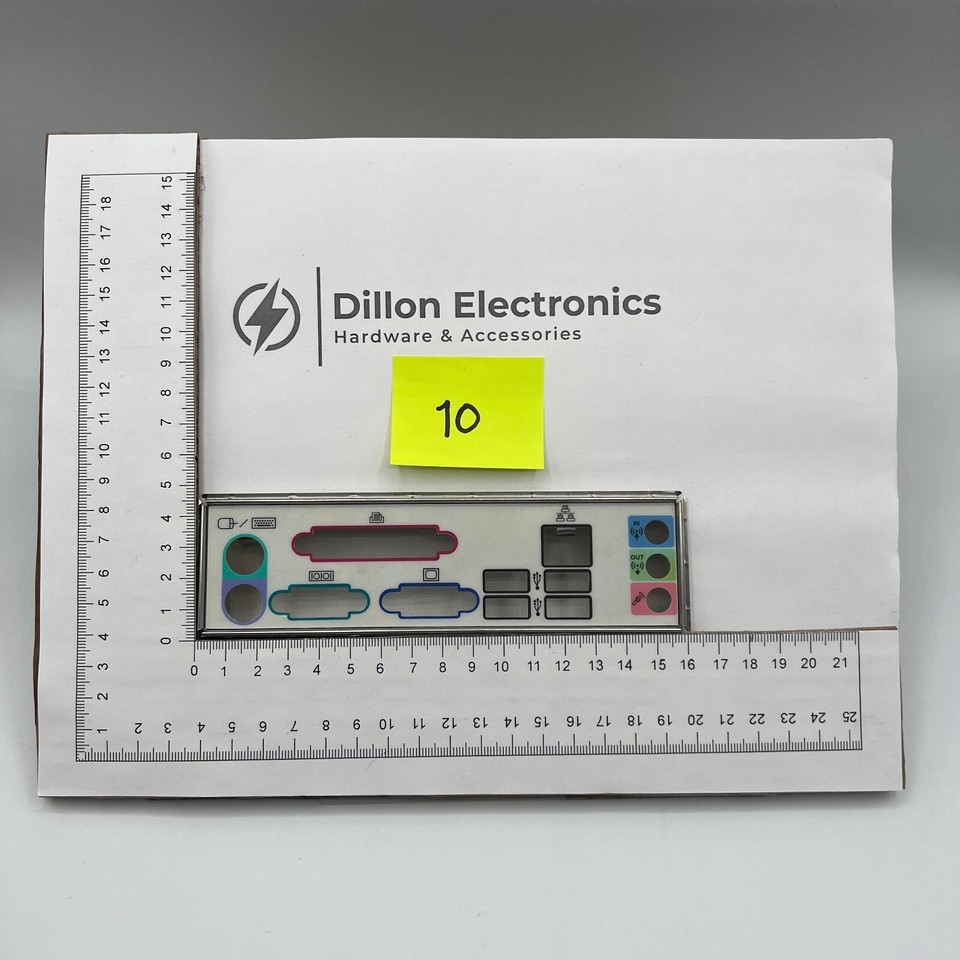 Motherboard IO Shield I/O Backplate For ATX Cases Pick One | eBay