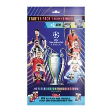 Champions League Stickers 24/25 - Starter Pack - Includes 1 Album + 2 Packets