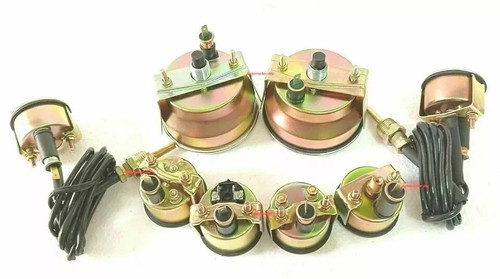 Smiths-52mm-Kit-Temp-Oil-Fuel-Oil Temp +Volt +Amp +rpm+speedometer 100 mm - Picture 2 of 6