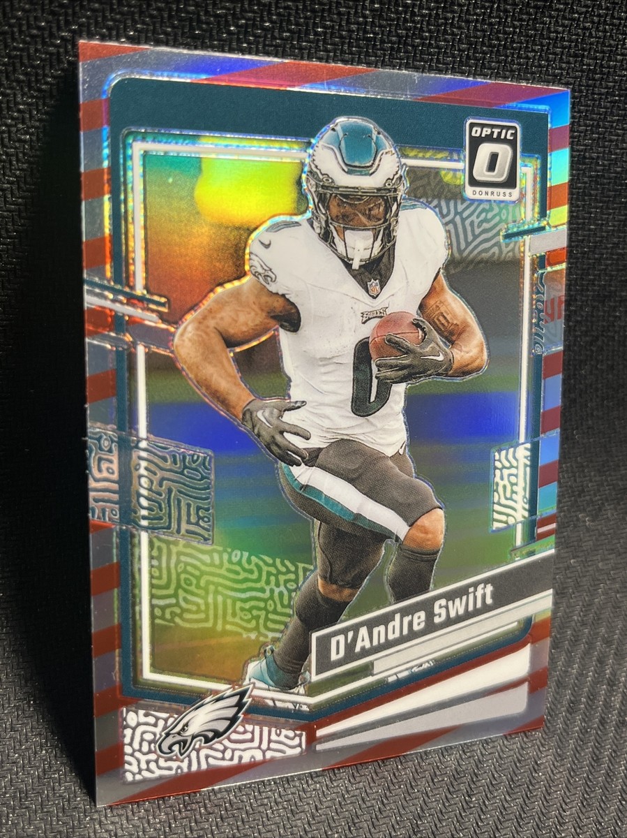 2023 DONRUSS OPTIC D'ANDRE SWIFT CANDY CANE SSP | eBay