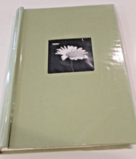 Pioneer Photo Album Green Fabric Frame Bi-Directional Memo Photo Album 4x6