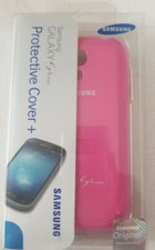 Funda protectora Plus original Samsung Galaxy S4 Mini - Rosa GH-69-19056A