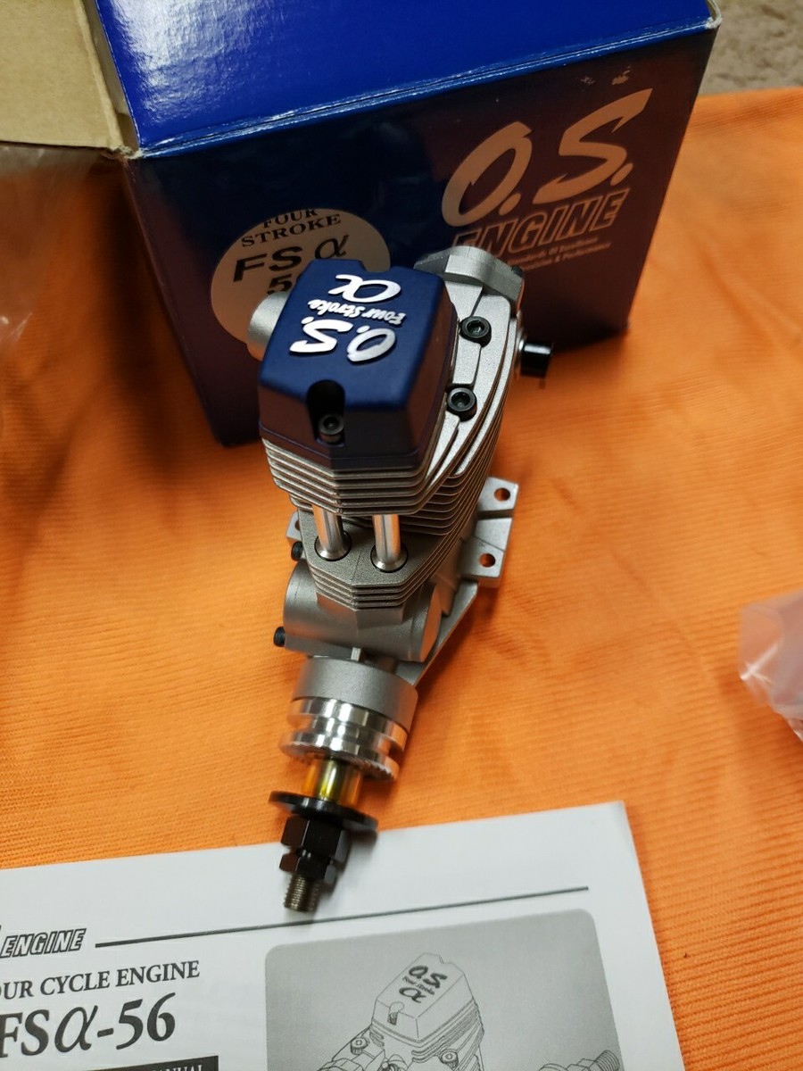 O.S. FS α 56 ラジコン飛行機　エンジン FSα-56II/72II