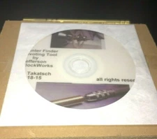 New Pivot Replacement Center Finding Tool for Clock Repair plus How To DVD Video