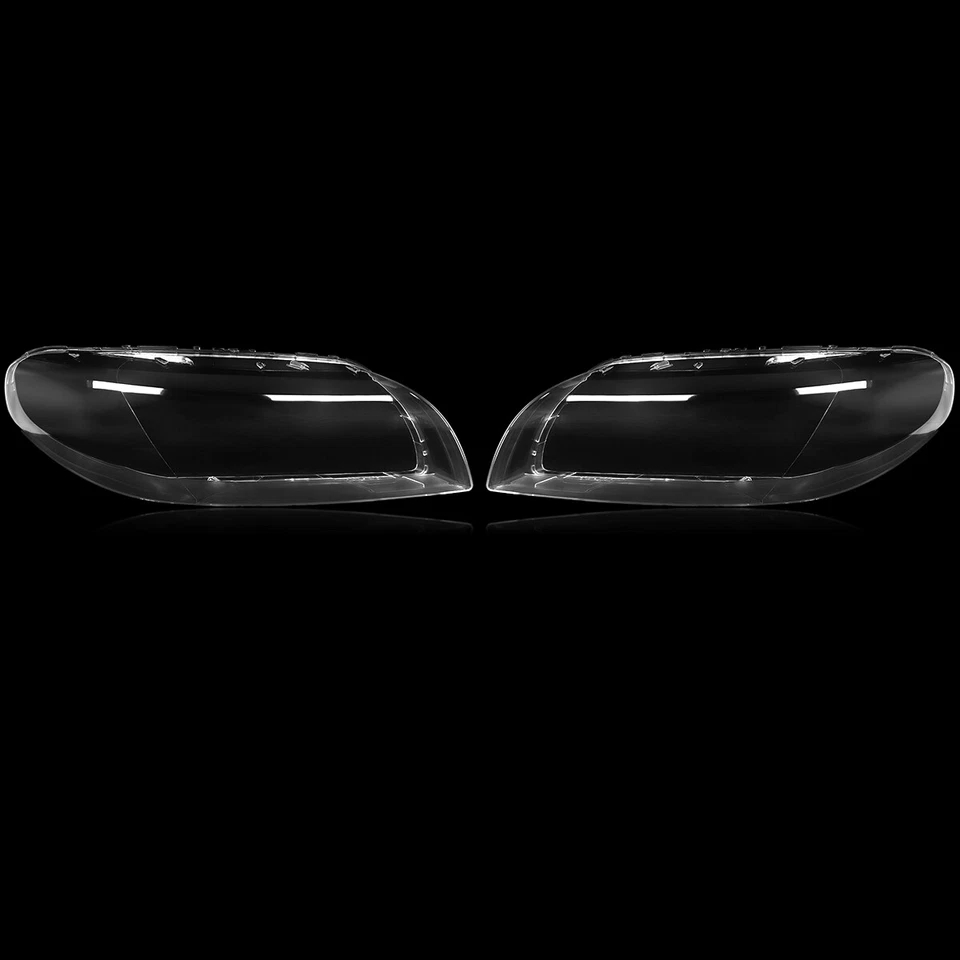 2Pcs For Volvo S80 2007-2016 Left & Right Side Headlight Lens Covers Replacement Foto 2 de 4