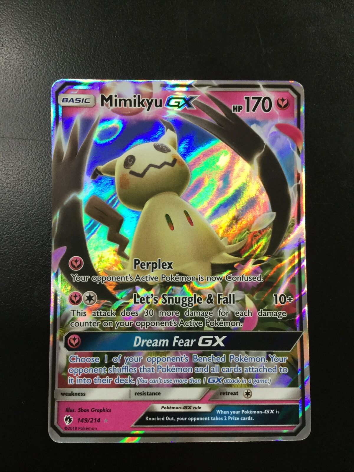 Mimikyu-GX LOT 149  Pokemon TCG POK Cards