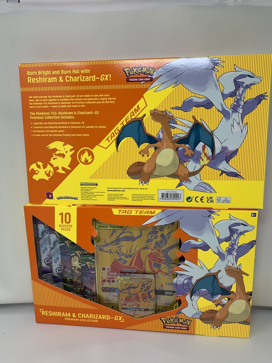 Pokémon TCG: Reshiram & Charizard GX Premium Collection 