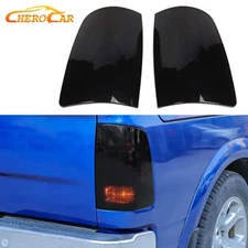 For 2009-2018 Dodge Ram Smoked Black Rear Tailight Covers Trim Decor Accessories