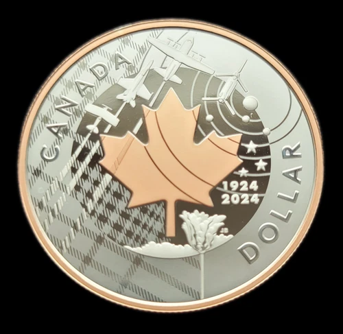2024 Canada Silver Dollar (1971-Present) — photo from the most recent tracked eBay sale