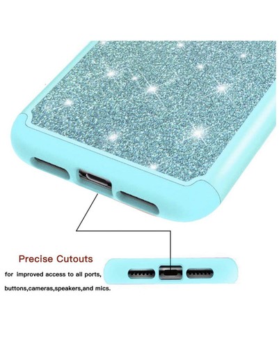 Miituuele Galaxy S10 Plus Case, Glitter Case Sparkle Bling, Shining Heavy BN - Picture 4 of 6