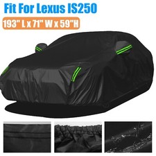 Full Car Cover Outdoor Waterproof Sun Uv All Weather Protection For Lexus Is250