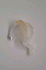 Ricambio per lampadario in vetro di Murano foglia bassa opale oro Celeste 15 mm