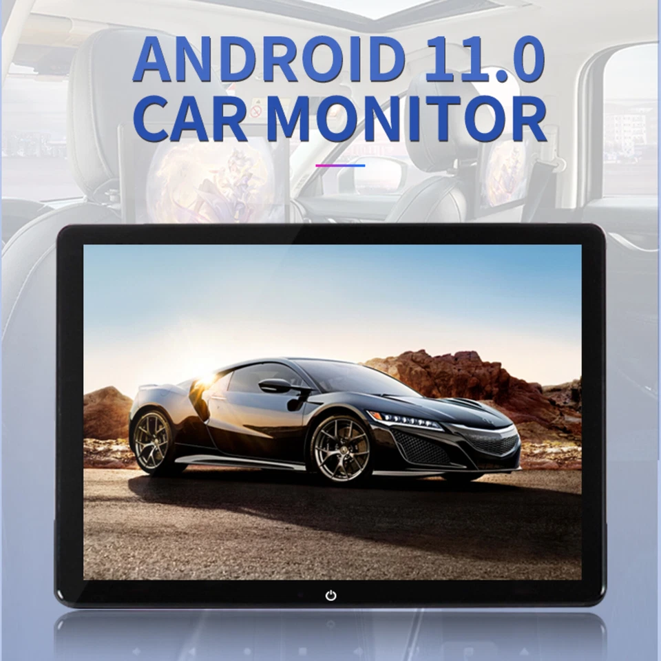 Für Mercedes 1 Set 12" Touchscreen Android Kopfstützen Monitor 8+128GB WiFi+SIM - Bild 4 von 4