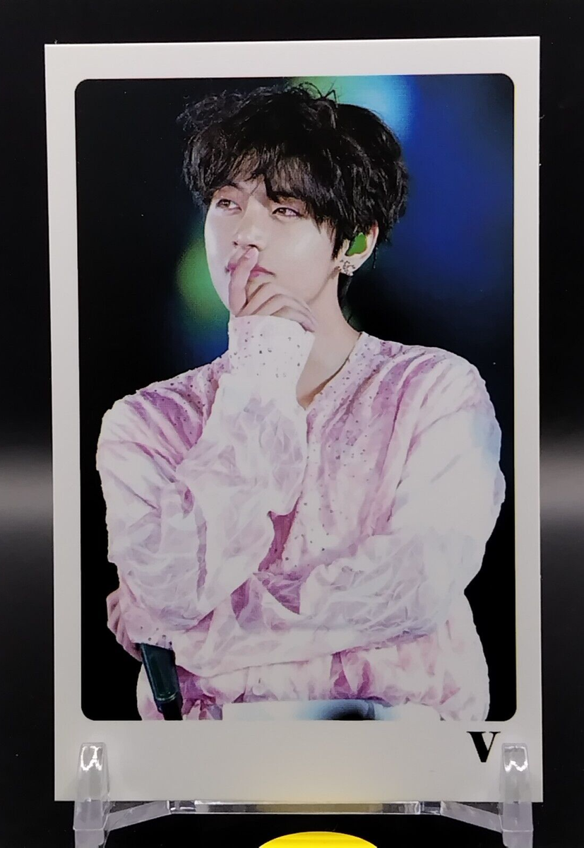 V KimTea-Hyung BTS Trading Cards K-POP Goods Photo Card Japan Very