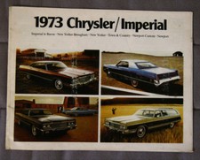 CHRYSLER IMPERIAL Full Range 1973 brochure - English - Canada - ST1002000318