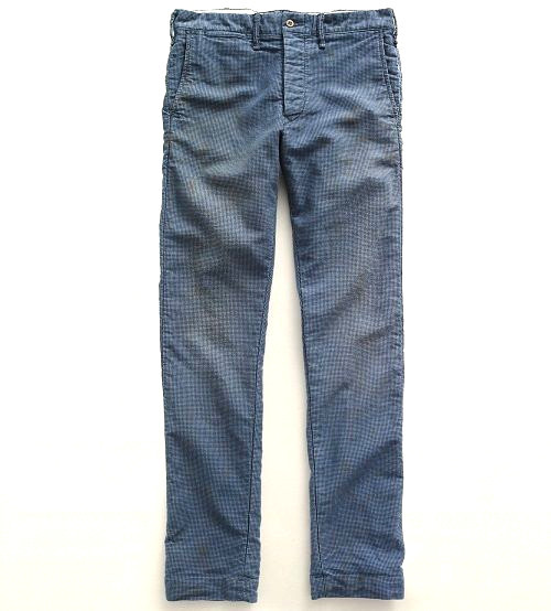 RRL チノ　ネイビー RRL ダブルアールエル Field Chino Flat Front Herringbone