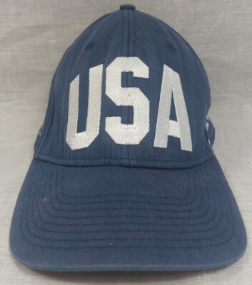 USA Olympics 2014 Sochi Adjustable Patriotic US Flag Baseball Cap Hat 