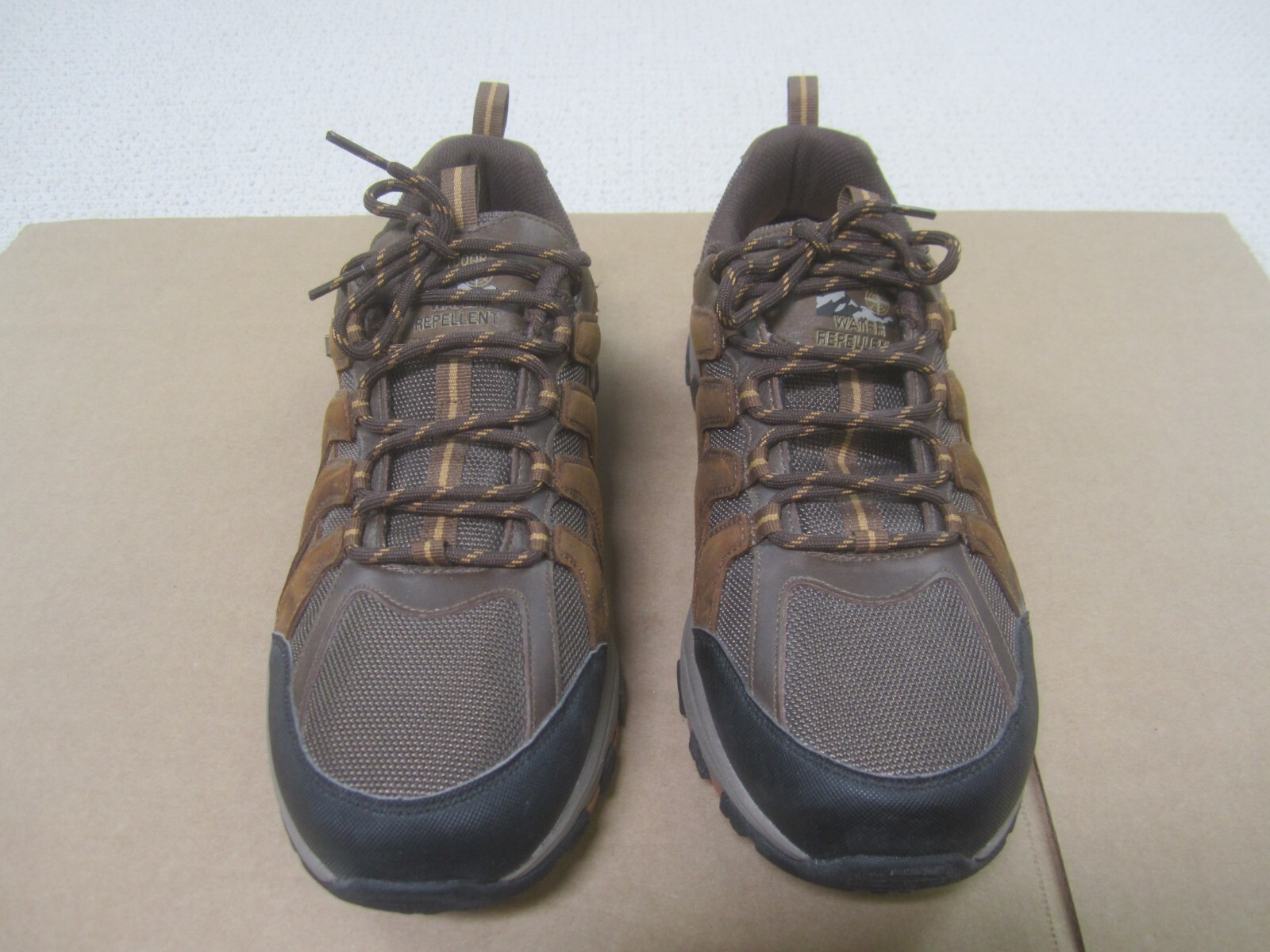 SAOLA Scarpe Skechers Uomo 11.5 Marrone Selmen Lorago Idrorepellenti Outdoor Trail