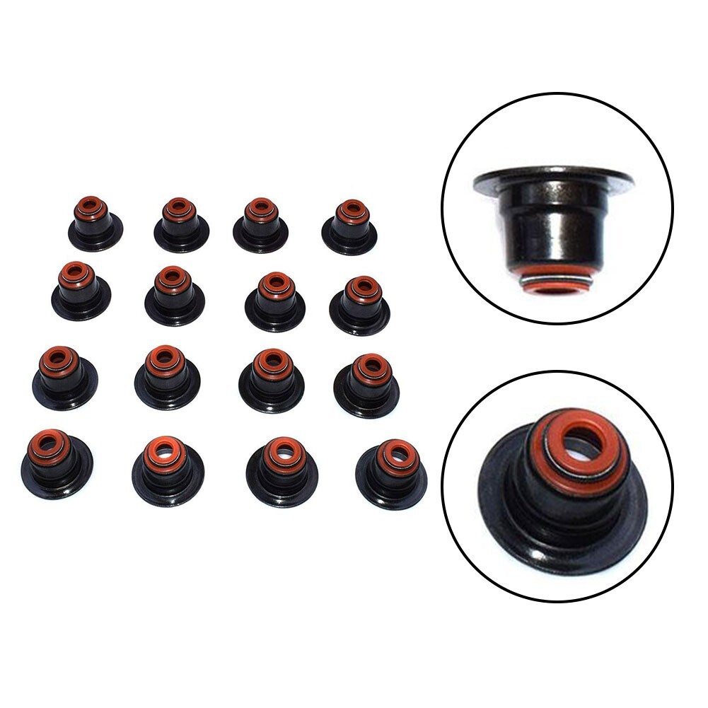 Valve Stem Seals For For BMW X5 X6 550i 650i 745i 750i 750Li Pack of 16 ...