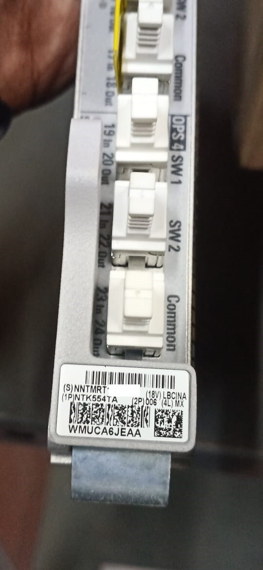 その他 enaga CIENA NTK554TA WMUCA6JEAA 4X OPTICAL PROTECTION CARD IN EXCELLENT