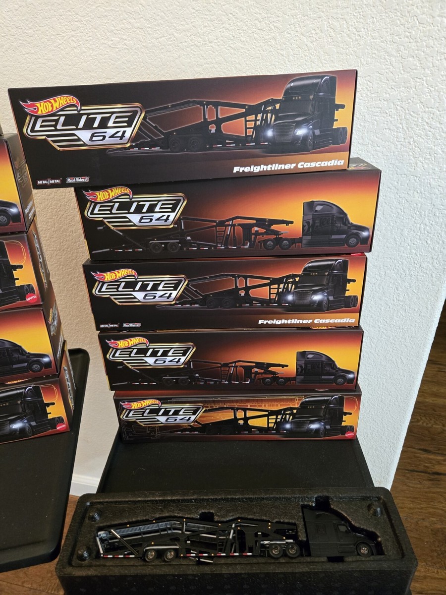 新品 ホットウィール Elite64 フレイトライナーカスケイディア トレーラー 新品 ホットウィール Elite64 フレイトライナーカスケイディア