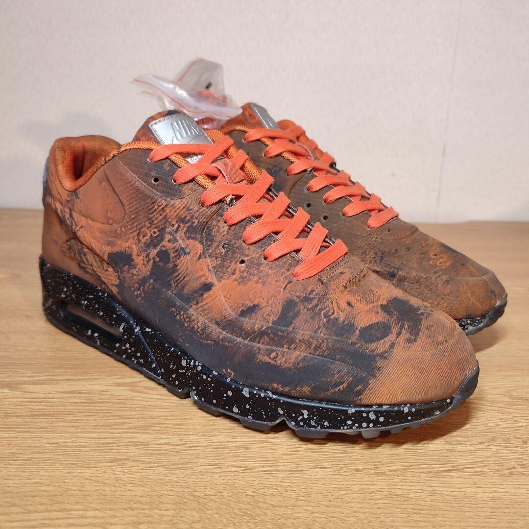 ナイキ メンズ Nike Air Max 90 スニーカー MARS STONE/MAGMA ORANGE エアマックス９０ Nike Air Max 90 QS Mars Landing Stone Magma Orange Black (Men's