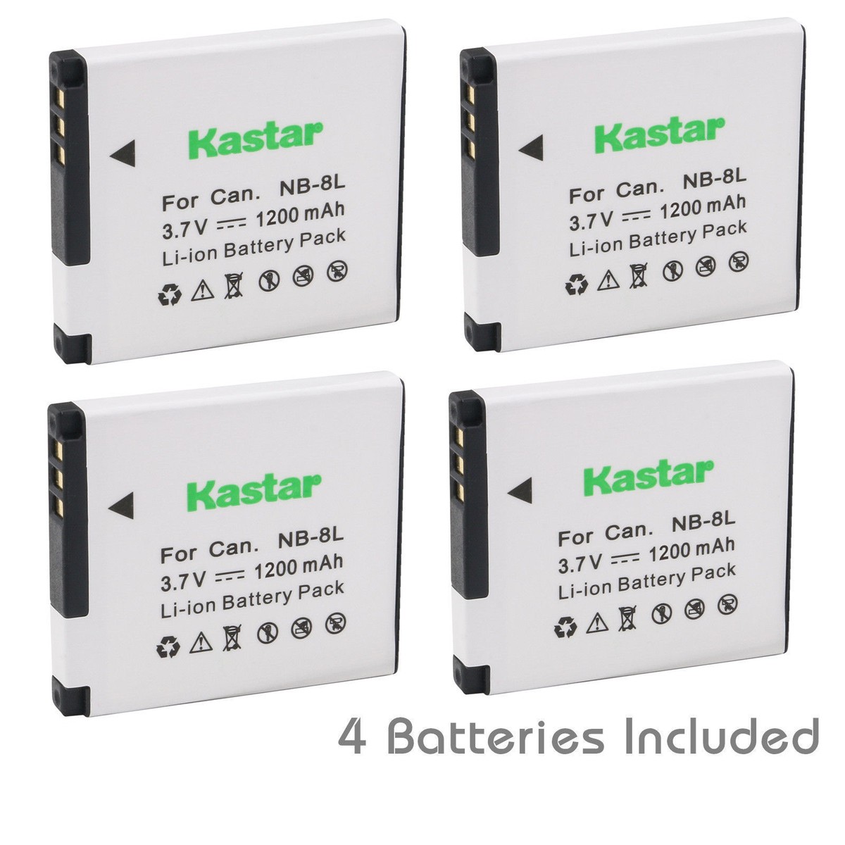 NB-8L NB8L Battery for Canon PowerShot A2200, A3000 IS, A3100 IS