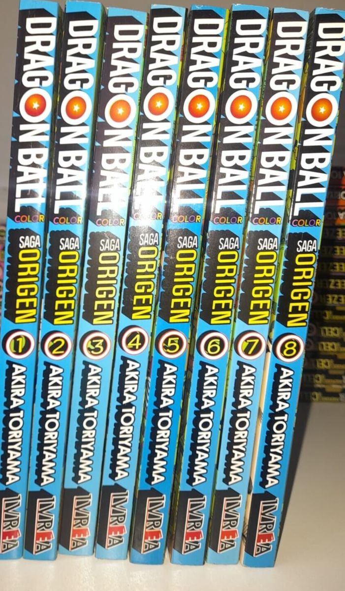 Dragon Ball Color Saga Origen Completo, 8 tomos, Manga en español