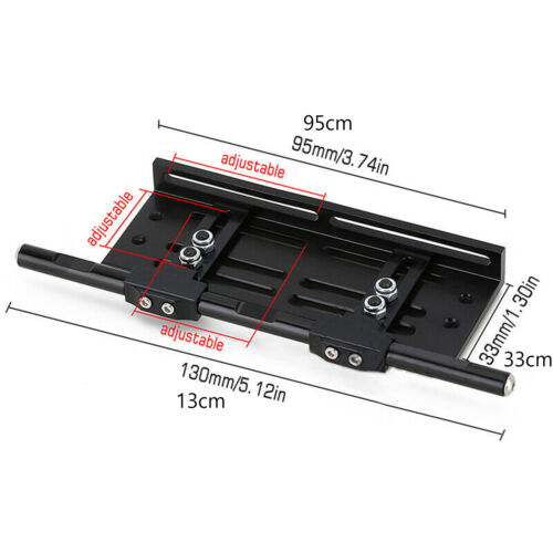 1/10 RC Car DIY L+R Adjustable Aluminum Slider CNC Side Pedal For Axial SCX10 E - Picture 8 of 15